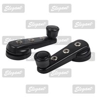 Ручка склопідіймача ВАЗ-2105 чорна метал Elegant (EL 100 510)