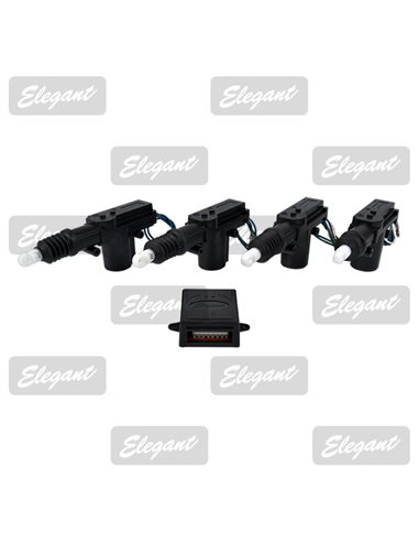 Замок центральный комплект Elegant (1шт 5пров + 3шт 2пров) (EL 101 517)