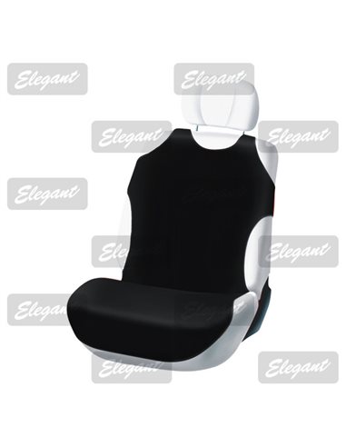 Чохли сидіння МАЙКИ Elegant передній ЧОРНИЙ (EL 105 252)