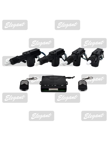 Замок центральний комплект Elegant (1шт 5пров + 3шт 2пров+брелок) (EL 101 518)
