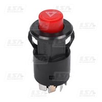Кнопка аварийной сигнализации ВАЗ-2105 (6 конт) LSA (LA 245.3710-006)