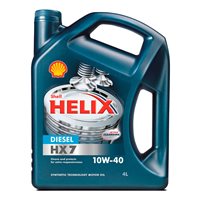 Масло SHELL Helix Diesel HX7 10W40 4 л (HX7)