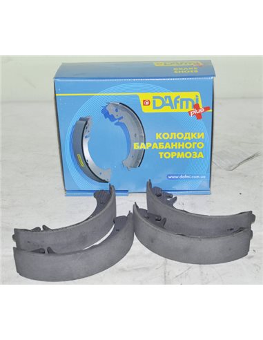 Колодка задняя торм. DAFMI ВАЗ-2108 (ДА140)