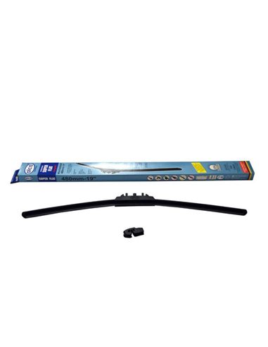 Щетка дворников, стеклочистителя ALCA  Super Flat б к 480мм 19" (1шт)