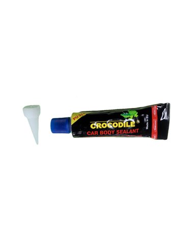 Герметик кузова Crocodille PU 210 60ml черный