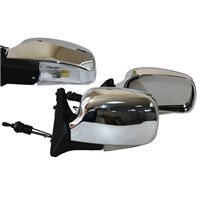 Дзеркало ВАЗ-2107 хром (Chrome) з поворотом (KL-2107L)