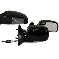 Дзеркало ВАЗ-2109 чорне (Black) з поворотом (KL-2109L)