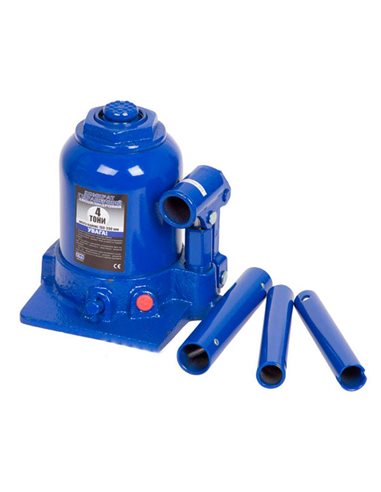 Домкрат гідравлічний 4т Vitol ДВУХШТОКОВЫЙ (ДБ-40002Ц)
