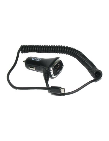 Зарядка для телефона 1USB, Android PULSO (C-2407BK)