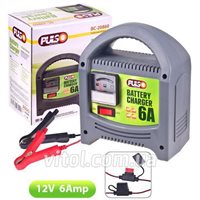 Зарядний пристрій Pulso 12V 6A 20-80AHR стріл.индик. (BC-20860)