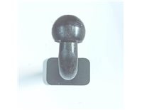 Куля причіпного пристрою кований з майданчиком БЕЗ отверст.