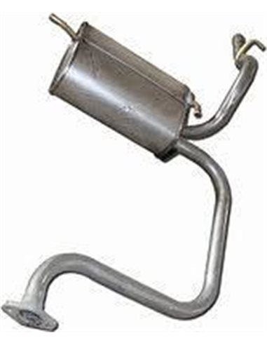 Глушитель основной, задняя часть MATIZ (с 09.2000г) (05.33)