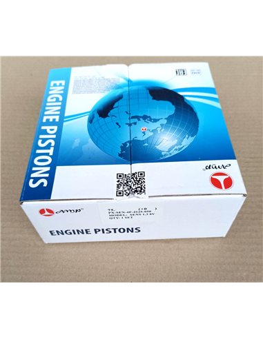 Поршень двигателя  СЕНС 1.3 d.75.00 с пальцами (PX-SEN-4G-4125-000)
