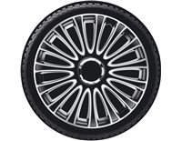 Колпаки на колеса R15, Р15 LEMANSE pro silver black