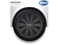 Ковпаки на колеса R13, Р13 GIGA BLACK чорні