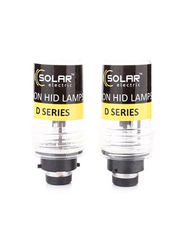 Ксенон Лампы D2R Solar, 5000K, 35W PK32d-3, (2шт.) 8225 белый свет