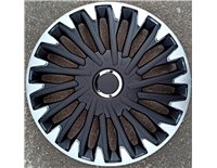 Колпаки на колеса R14, Р14 QUANTUM PRO silver black