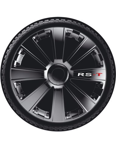 Ковпаки на колеса R16, Р16 RST BLACK чорні