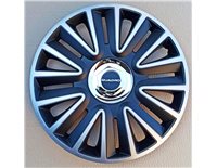 Ковпаки на колеса R13, Р13 QUADRO PRO silver black