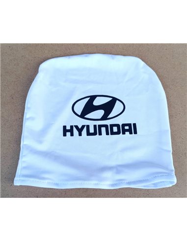 Чохли підголівників HYUNDAI білі 2шт