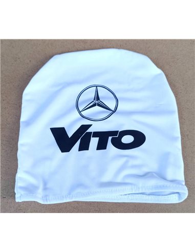 Чохли підголівників Mercedes Vito білі 2шт