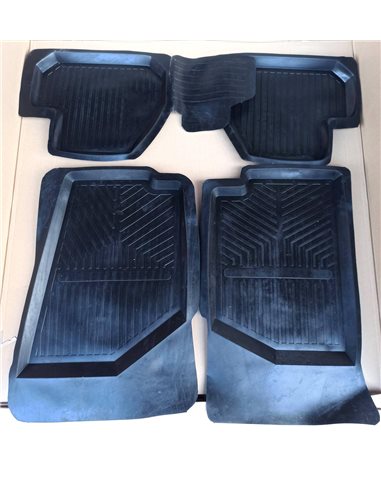 Килимки салону Renault Scenic, Megane, ВАЗ 1118 Калина, 2190 Гранту комплект 4шт резина