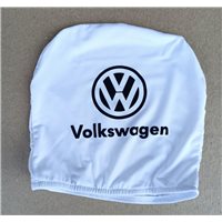 Чохли підголівників VOLKSWAGEN білі комплект 2шт