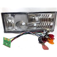 Фонари задние ВАЗ-2108, 2109, 21099 ТЮННИГ WHITE белые 2шт