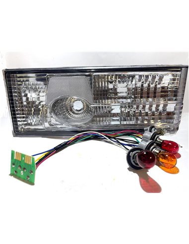 Фонари задние ВАЗ-2108, 2109, 21099 ТЮННИГ WHITE белые 2шт