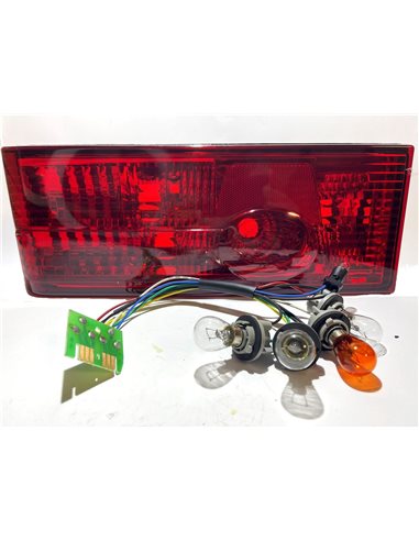 Фонари задние ВАЗ-2108, 2109, 21099 ТЮННИГ FULL RED красные 2шт