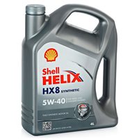 Масло SHELL Helix  5W40 4 л (HX8)