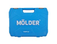 Набор инструментов профессиональный 108 предметов MOLDER MT60108