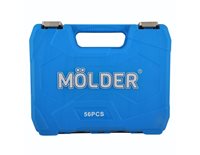 Набор инструментов профессиональный 56 предметов MOLDER MT60056
