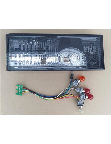 Фонари задние ВАЗ-2108, 2109, 21099 ТЮННИГ GREY серые 2шт