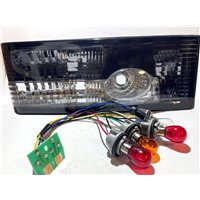 Фонари задние ВАЗ-2108, 2109, 21099 ТЮННИГ GREY серые 2шт 2