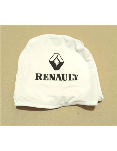 Чохол підголівників RENAULT білі 2шт