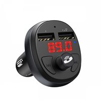 FM-трансмітер Hoco E41 In-car audio wireless FM transmitter Black
