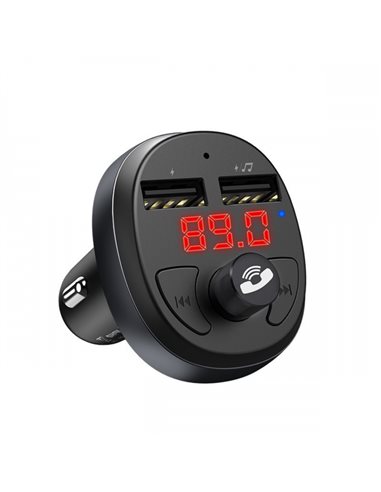 FM-трансмітер Hoco E41 In-car audio wireless FM transmitter Black