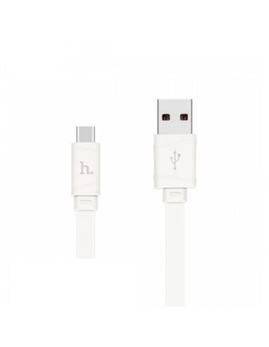 Кабель зарядки телефону Hoco X5 Bamboo Type-C Cable White
