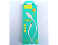 Кабель зарядки телефону Hoco X25 Soarer charging data cable for Micro White