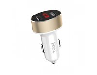 Зарядка для тел. 2 USB Hoco Z26 2.1 A + вольтметр