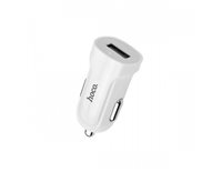 Зарядка автомобільна для телефону 1USB Hoco Z2 1.5 A White