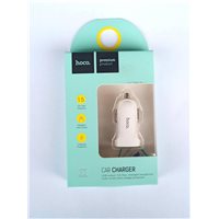 Зарядка автомобільна для телефону 1USB Hoco Z2 1.5 A White 2