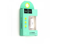 Зарядка автомобільна для телефону 1USB Hoco Z2 1.5 A White
