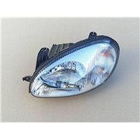 Фара передняя Ланос, Daewoo Lanos, Sens левая черный корпус