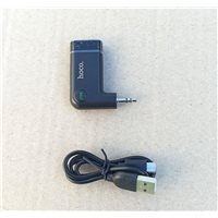 FM трансмітер Hoco E53 Dawn sound in-car AUX wireless receiver Black