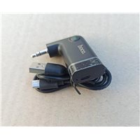 FM трансмітер Hoco E53 Dawn sound in-car AUX wireless receiver Black 2