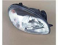 Фара передняя Ланос, Daewoo Lanos, Sens правая черный корпус