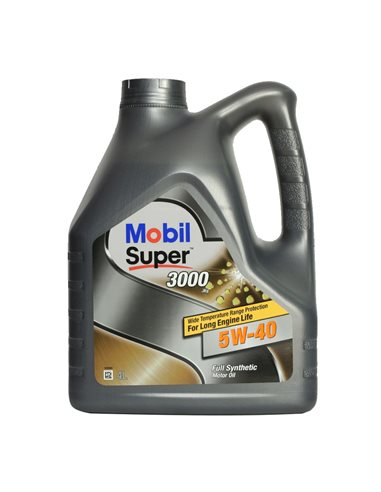 Масло MOBIL Super 3000    5W40 4 л