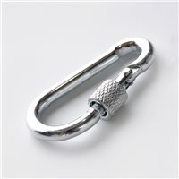 Карабин с замком М10х100мм оцинкованный 2